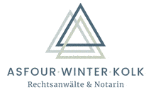 Kundenlogo Asfour - Winter - Kolk Rechtsanwälte & Notarin Fachanwälte für Familienrecht & Erbrecht