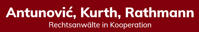 Kundenlogo von Antunovic Kurth Rathmann Rechtsanwälte Bürogemeinschaft Antunovic Claudia