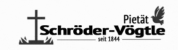 Kundenlogo von Beerdigung Pietät Schröder-Vögtle