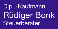 Kundenlogo von Steuerberater Bonk Rüdiger