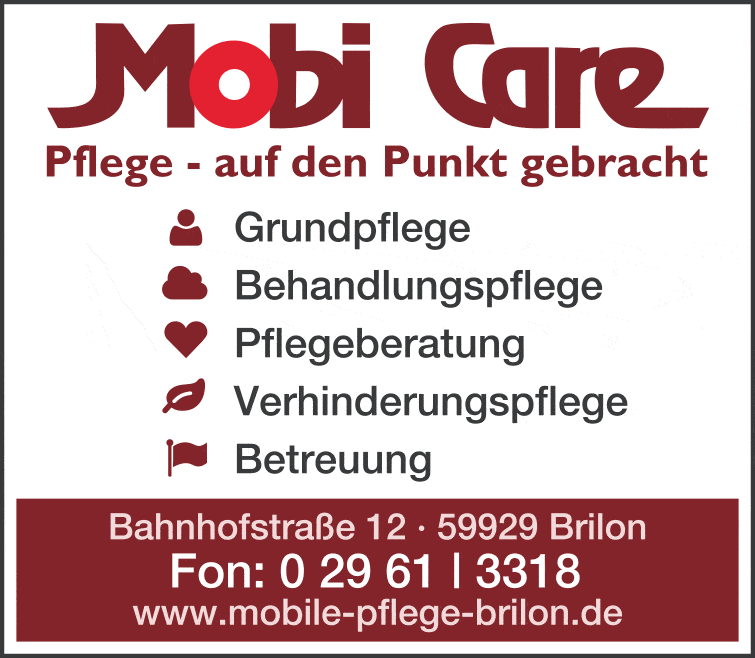 Kundenbild groß 1 Mobi Care Häusliche Alten- und Krankenpflege