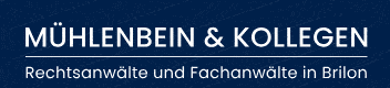 Kundenlogo von Mühlenbein & Kollegen Rechtsanwälte und Fachanwälte in Brilon