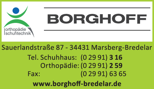 Kundenbild groß 1 Borghoff Schuhhaus und Orthopädie GmbH