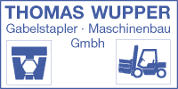 Kundenlogo Thomas Wupper Gabelstapler - Maschinenbau GmbH