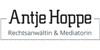 Kundenlogo von Hoppe Antje "ehemals Lützenberger" Rechtsanwältin,  Mediatorin