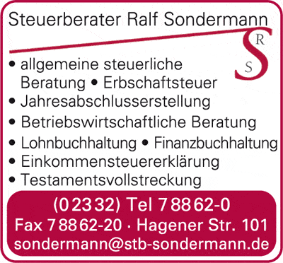 Kundenbild groß 1 Sondermann Ralf Steuerberater