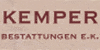 Kundenlogo von Kemper e.K. Bestattungen Inh. Udo Andriessen