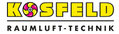 Kundenlogo von Kosfeld Raumluft-Technik Wartung von Lüftungsanlagen