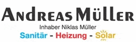 Kundenlogo von Andreas Müller Sanitär-Heizung-Solar Inh. Niklas Müller