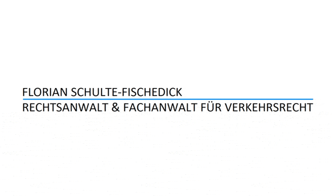 Kundenlogo von Schulte-Fischedick Florian Rechtsanwalt