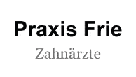 Kundenlogo von Frie Godehard Dr.med.dent. Fachzahnarzt für Parodontologie u. Frie Ute Zahnärztin