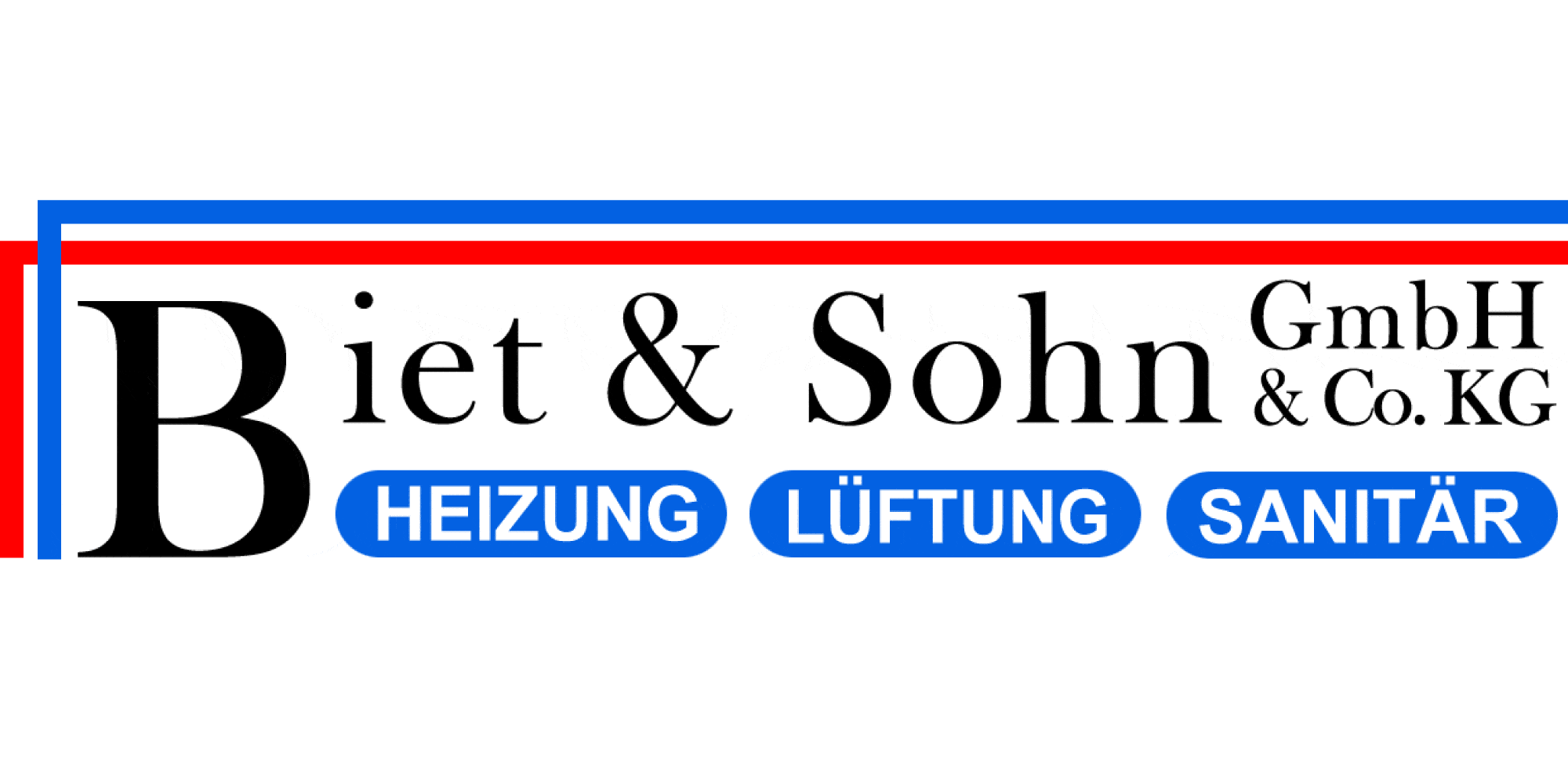 Kundenlogo von Biet & Sohn GmbH & Co.KG Heizung Sanitär