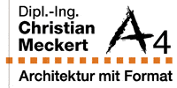 Kundenlogo A4 Architektur mit Format Christian Meckert