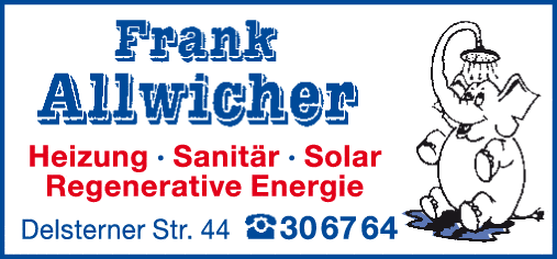 Kundenbild groß 1 Allwicher Frank Heizung-Sanitär-Solar