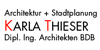 Kundenlogo von Architektur + Stadtplanung Thieser Karla Dipl.-Ing. Architektin AKNW