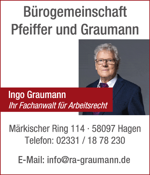 Kundenbild groß 1 Graumann Ingo Rechtsanwalt - Fachanwalt für Arbeitsrecht