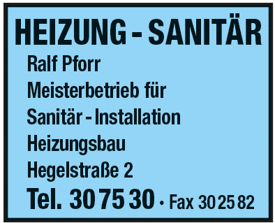 Kundenbild groß 1 Pforr Ralf HEIZUNG - SANITÄR