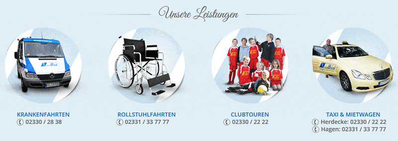 Kundenbild groß 1 Brück Rainald vor der Taxi u. Krankentransport