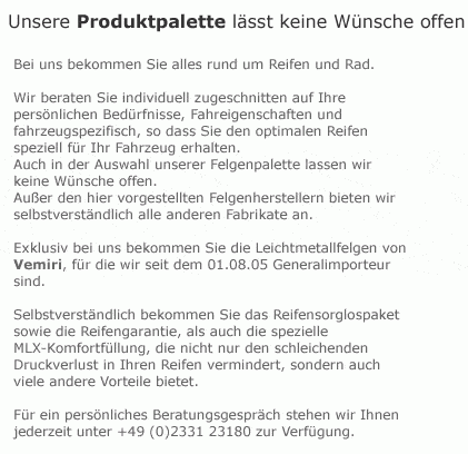 Kundenbild groß 4 Reifen Ridder GmbH