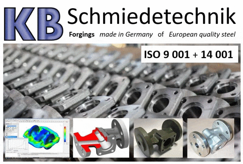 Kundenbild klein 7 KB Schmiedetechnik GmbH Gesenkschmiede Stahlschmiede Präzisionsschmiede