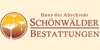 Kundenlogo von Schönwälder Bestattungen