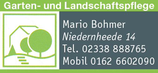 Kundenbild groß 1 Bohmer Mario Garten- und Landschaftspflege