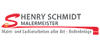 Kundenlogo von Henry Schmidt Malermeister