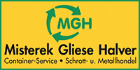 Kundenlogo MGH Misterek & Gliese GmbH Container-Service