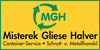 Kundenlogo von MGH Misterek & Gliese GmbH Container-Service