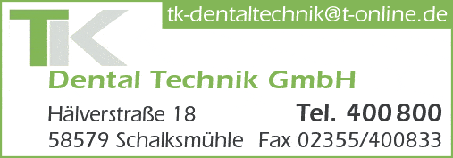 Kundenbild groß 1 Tk Dentaltechnik GmbH