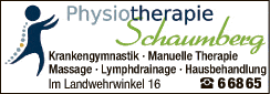 Kundenbild groß 1 Schaumberg Physiotherapie