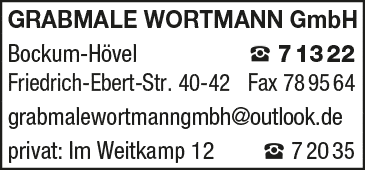 Kundenbild groß 1 Wortmann Grabmale GmbH