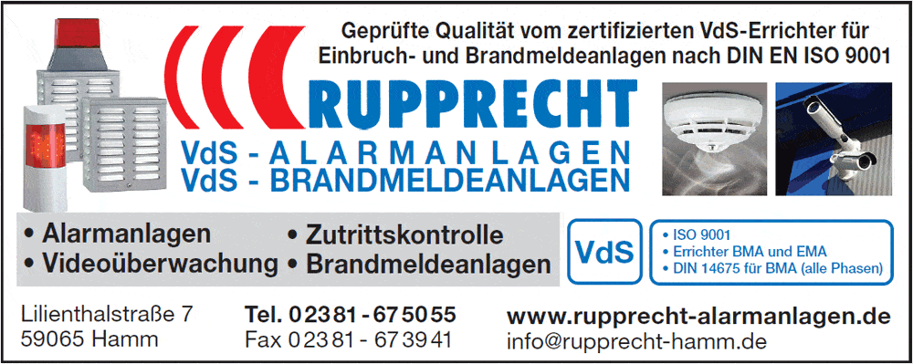 Kundenbild groß 1 Rupprecht Elektro- und Alarmanlagen GmbH