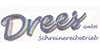 Kundenlogo von Drees GmbH Schreinereibetrieb Kundenlogo von Drees GmbH Schreinereibetrieb
