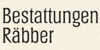 Kundenlogo von Räbber Bestattungen