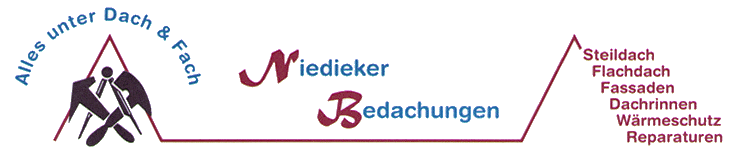 Kundenlogo von Niedieker Bedachungen