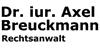 Kundenlogo Breuckmann Axel Dr. Rechtsanwalt ScheidungsR, ArbeitsR, SchadensR, MietR, ErbR Kundenlogo Breuckmann Axel Dr. Rechtsanwalt ScheidungsR, ArbeitsR, SchadensR, MietR, ErbR