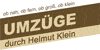 Kundenlogo von Umzüge Helmut Klein GmbH & Co. KG Umzüge und Möbeltransporte Kundenlogo von Umzüge Helmut Klein GmbH & Co. KG Umzüge und Möbeltransporte