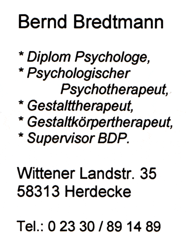 Kundenbild groß 1 Bredtmann Bernd