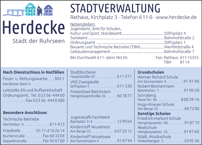 Kundenbild groß 1 Stadtverwaltung Herdecke