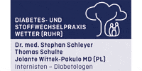 Kundenlogo Diabetes- u. Stoffwechselpraxis Wetter (Ruhr) Schleyer Stephan Dr. med. , Wittek-Pakuklo Jolante MD (PL), Schulte Thomas