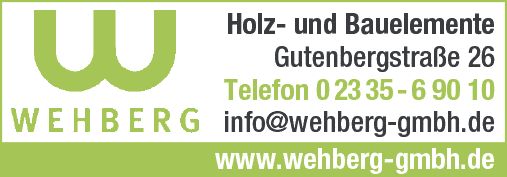 Kundenbild groß 1 Wehberg Holz- und Bauelemente GmbH