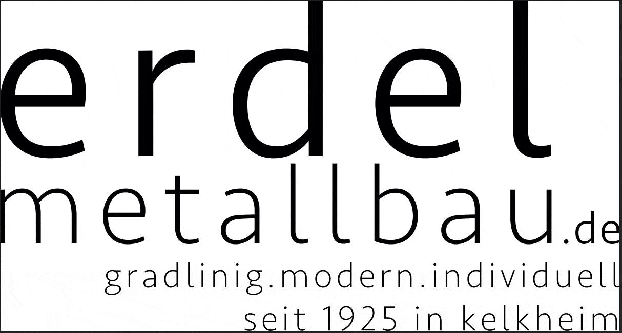 Kundenlogo von Erdel Metallbau GmbH