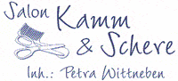 Kundenlogo von Friseur Salon Kamm u. Schere Inh. Petra Wittneben