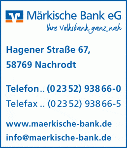 Markische Bank Eg Kompetenzcenter Iserlohn In Iserlohn In Das