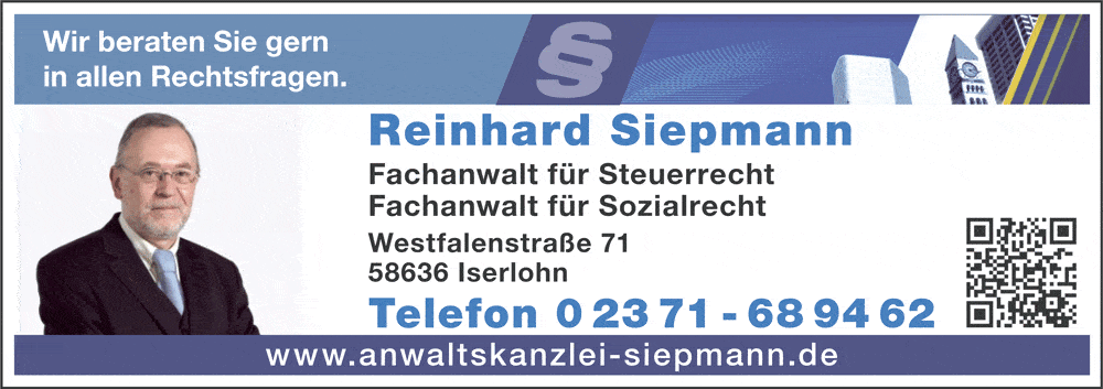 Kundenbild groß 1 Siepmann Reinhard Rechtsanwalt