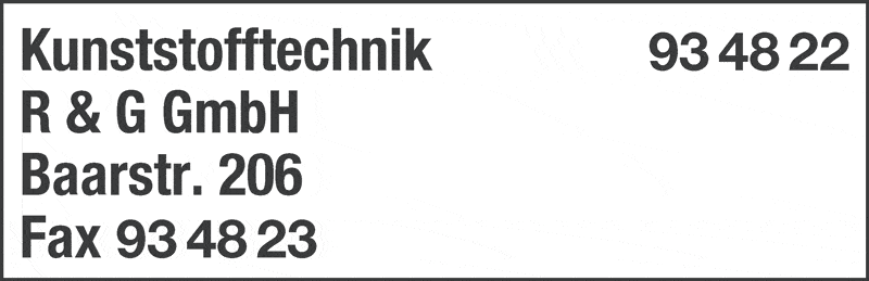 Kundenbild groß 1 Kunststofftechnik R & G GmbH