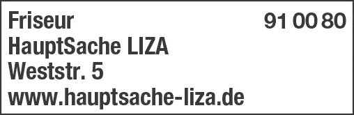 Kundenbild groß 1 HauptSache LIZA Friseur