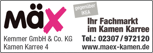 Kundenbild groß 2 MäX Kemmer GmbH & Co. KG