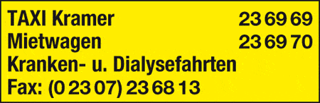 Kundenbild groß 1 Kramer Taxi